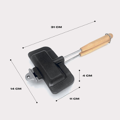 SandwichKnack™ · Dubbelzijdige Sandwich Maker