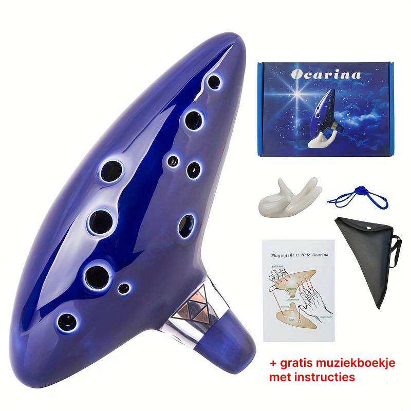 Ocarina Pro™ · Fluit instrument van keramiek