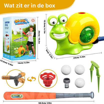 SplashBaseball™ · Water speelset voor eindeloos plezier!