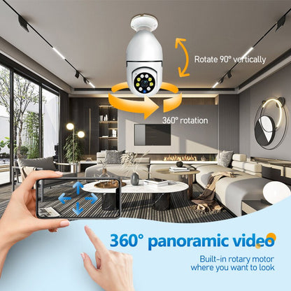 5G Bulb E27 Security Wifi Camera