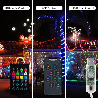 StarryLights Pro™ · Slimme lichtsnoer met bluetooth app