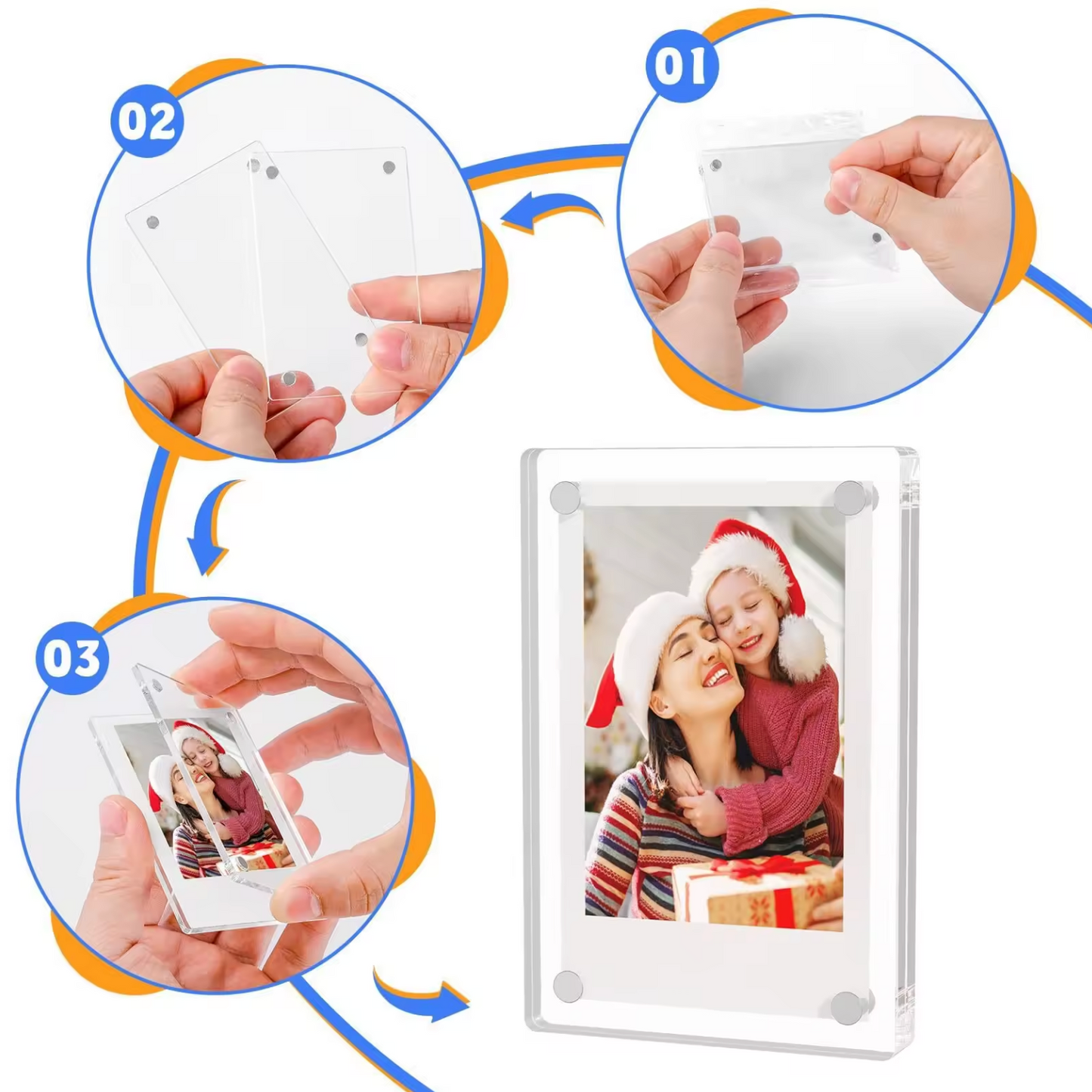 TinyFrames · Magnetische Fotolijsten voor Polaroids