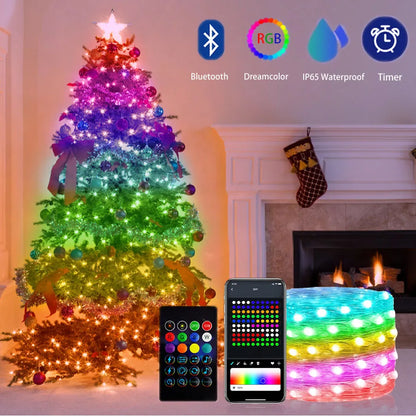 StarryLights Pro™ · Slimme lichtsnoer met bluetooth app