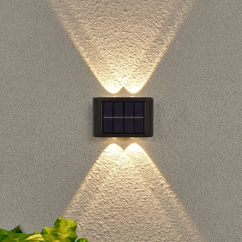 SunGlow Pro Tuinlampen op Zonne-energie Set 2 stuks